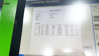 जेजेड-726 पर 3412ई परीक्षण